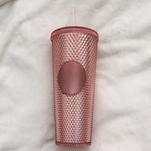 Starbucks Rose Gold Crystal Tumblr
